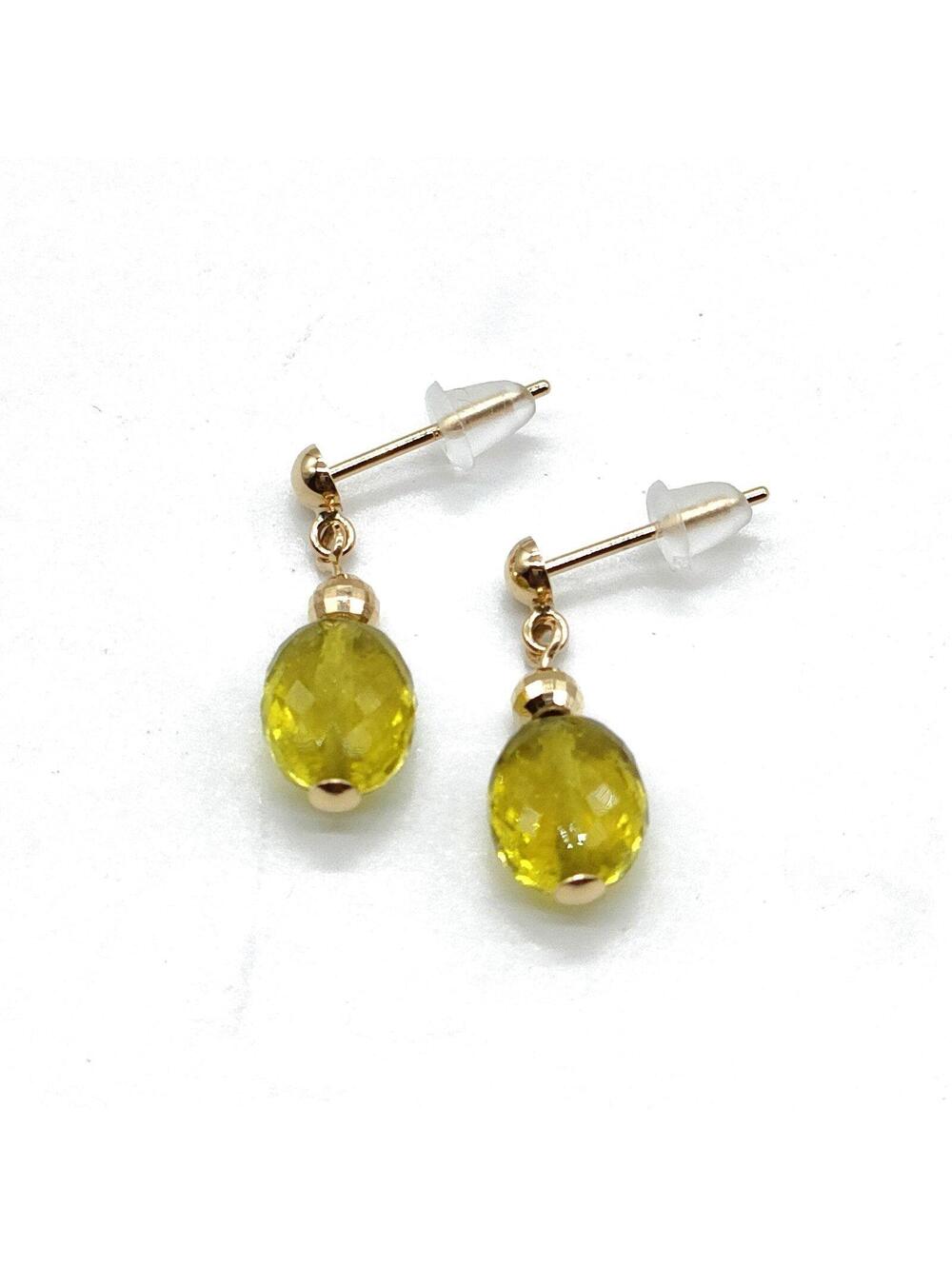 Jewelry Pierced Earring Gold Yellow Gold Lime 4755077
